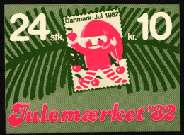 Dänemark Aus Jahrgang 1982 Postfrisch Grußmarken / Weihnachten #HP927 - Sonstige & Ohne Zuordnung