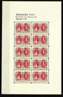 Dänemark Aus Jahrgang 1978 Postfrisch Kleinbogen Aus Julemarken #HP952 - Sonstige & Ohne Zuordnung