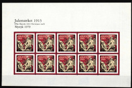 Dänemark Aus Jahrgang 1979 Postfrisch Kleinbogen Aus Julemarken #HP953 - Sonstige & Ohne Zuordnung