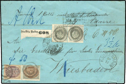 Dänemark, 1883, 22, 27, 30, Brief - Sonstige & Ohne Zuordnung