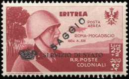 Italienisch Eritrea, 1934, D 1, Postfrisch - Autres & Non Classés