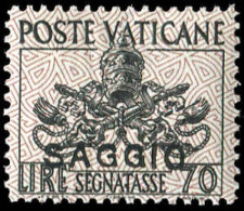 Vatikanstaat, 1954, P 13-18 P, Postfrisch - Autres & Non Classés
