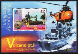 2012. TRISTAN Da CUNHA. Volcano Pt. II Block.  (MICHEL Block 63) - JF544404 - Tristan Da Cunha