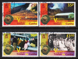 2011. TRISTAN Da CUNHA. Volcano Pt. I Complete Set.  (MICHEL 1090-1093) - JF544405 - Tristan Da Cunha