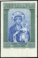 Vatikanstaat, 1956, 263-65 P, Ohne Gummi - Autres & Non Classés