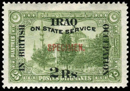 Irak, 1921, SG O 33-40 Spec., Ungebraucht - Irak