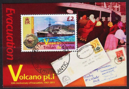 2011. TRISTAN Da CUNHA. Volcano Pt. I Block.  (MICHEL Block 62) - JF544406 - Tristan Da Cunha