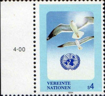 ONU (Vienne) Poste N** Yv:188 Mi:168 Mouettes Bord De Feuille - Unused Stamps