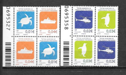 2016 - 784 à 787 - Série Courante Bloc De 4 - 5 - Unused Stamps