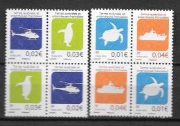 2016 - 784 à 787 - Série Courante Bloc De 4 - 2 - Unused Stamps