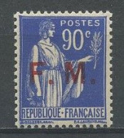 FRANCE - FRANCHISE MILITAIRE 1939 N° 9 ** Neuf MNH Superbe C 1 € Type Paix - Militaire Zegels