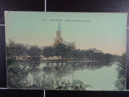 Bruxelles Eglise Et Etangs D'Ixelles - Elsene - Ixelles