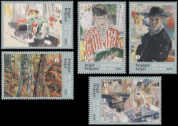 4621/4625**(BL243) - Rik Wouters (1882-1916) Hommage à Un Fauviste / Eerbetoon Aan Een Fauvist / Tribut An Einen Fauvis - Unused Stamps