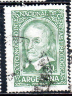 ARGENTINA 1959 INTERNATIONAL CONGRESS OF PHISIOLOGICAL SCIENCES BUENOS AIRES WILLIAM HARVEY 50c USED USADO OBLITERE' - Gebraucht