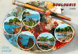 83 - BOULOURIS MULTIVUES PALETTE DE PEINTRE - Boulouris