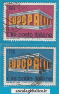 USATI ITALIA 1969 - Ref.0248A "EUROPA UNITA" Serie Di 2 Val. - - 1961-70: Used