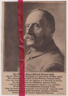 Oorlog Guerre 14/18 - Général Foch - Orig. Knipsel Coupure Tijdschrift Magazine - 1917 - Non Classés