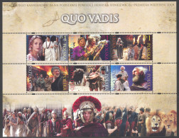 Poland, 2001, Quo Vadis, Movies, Film, Cinema, Roman, MNH, Michel Block 146 - Nuovi