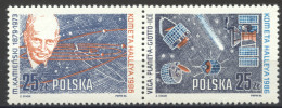 Poland, 1986, Halley's Comet, Space, MNH Pair, Michel 3014-3015 - Neufs