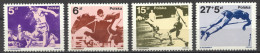 Poland, 1983, Olympic Summer Games Moscow, Soccer World Cup Spain, Football, Sports, MNH, Michel 2862-2865 - Unused Stamps