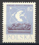 Poland, 1958, Polish Postal Service, Space, Satellites, MNH, Michel 1063 - Nuovi