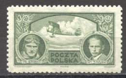 Poland, 1933, Aviation, Airplane, MLH, Michel 280 - Unused Stamps