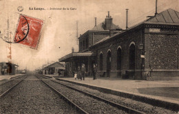 28 - LA LOUPE / INTERIEUR DE LA GARE - La Loupe