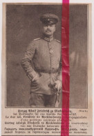 Oorlog Guerre 14/18 - Herzog Adolph Frederik Zu Mecklenburg - Orig. Knipsel Coupure Tijdschrift Magazine - 1917 - Non Classés