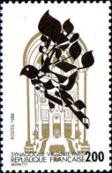 France Poste N** Yv:2516 Mi:2654 Synagogue Victoire Paris (Thème) - Judaika, Judentum