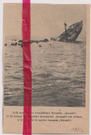 Oorlog Guerre 14/18 - Le Hérault Coulé Par U35 - Orig. Knipsel Coupure Tijdschrift Magazine - 1916 - Non Classés