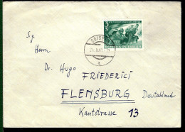 GOISERN - 1967 - POUR FLENSBURG - 3S FLÜCHTLINGSJAHR... - Brieven En Documenten