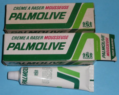 Rare Lot De 3 Anciennes Boites/tubes De Crème Mousse à Raser PALMOLIVE Vintage - Prodotti Di Bellezza