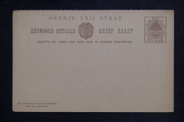 ORANGE  - Entier Postal Non Utilisé - L 151141 - Orange Free State (1868-1909)