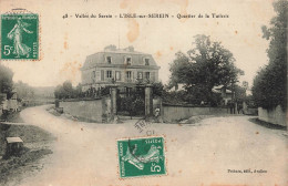 FRANCE - L'Isle Sur Serein - Vallée Du Serein - Quartier De La Tuilerie - Carte Postale Ancienne - L'Isle Sur Serein