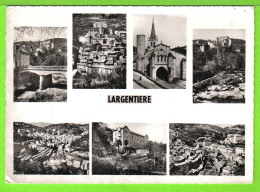LARGENTIERE - MULTIVUES - Carte écrite En 1958 - Largentiere