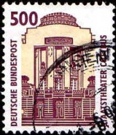 RFA Poste Obl Yv:1495 Mi:1679 Staatstheater Cottbus (cachet Rond) (Thème) - Théâtre