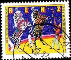 RFA Poste Obl Yv:1427 Mi:1600 Ernst Jakob Renz Directeur De Cirque (Beau Cachet Rond) (Thème) - Zirkus