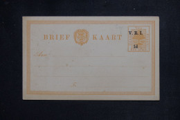 ORANGE - Entier Postal Type  Surchargé , Non Circulé - L 151148 - Orange Free State (1868-1909)