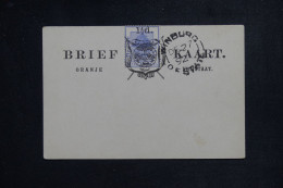 ORANGE - Carte Précurseur Avec Oblitération De Winburg En 1892 - L 151152 - État Libre D'Orange (1868-1909)