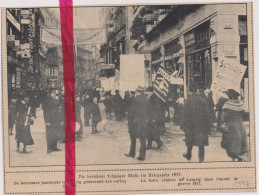 Oorlog Guerre 14/18 - Leipzig Jaarmarkt, Foire, Messe - Orig. Knipsel Coupure Tijdschrift Magazine - 1917 - Non Classés