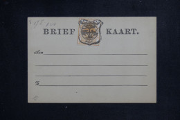 ORANGE - Carte Précurseur  Non Utilisé - L 151165 - Oranje Vrijstaat (1868-1909)