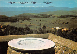 SAINT-AGREVE  La Chaîne Des Cévennes, Vue De La Table D'orientation   7 (scan Recto Verso)MH2923 - Saint Agrève