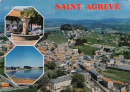 SAINT AGREVE  Vu Du Ciel  37 (scan Recto Verso)MH2918 - Saint Agrève