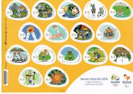 Brazil 2016 Olympic Games Rio De Janeiro Sheetlet MNH - Zomer 2016: Rio De Janeiro