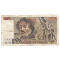 France, 100 Francs, Delacroix, 1984, H.72, TB, Fayette:69.8a, KM:154b - 100 F 1978-1995 ''Delacroix''