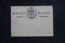 ORANGE - Carte Précurseur Non Circulé - L 151170 - Oranje-Freistaat (1868-1909)