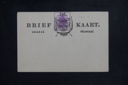 ORANGE - Carte Précurseur Non Circulé - L 151172 - Oranje Vrijstaat (1868-1909)