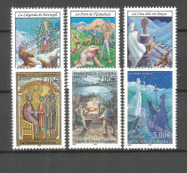 ANDORRA FRANCESA YVERT NUM. 559/564 ** SERIE COMPLETA SIN FIJASELLOS - Unused Stamps