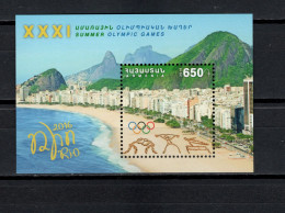 Armenia 2016 Olympic Games Rio De Janeiro S/s MNH - Zomer 2016: Rio De Janeiro