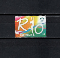 Australia 2016 Olympic Games Rio De Janeiro Stamp MNH - Estate 2016: Rio De Janeiro